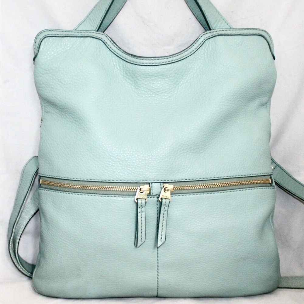 Large Fossil Erin crossbody foldover bag